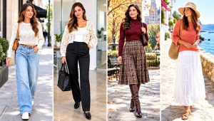 18 Sport Weight Crochet Sweater Outfit Ideas for Cool Days