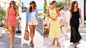 30 Summer Crochet Clothes and Outfit Ideas for Warm Days