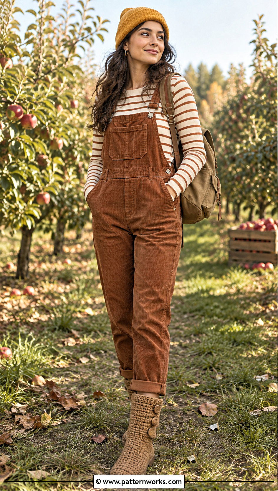 Tan Crochet Boots With Flip Flop Soles And Corduroy Overalls - 18 crochet boots with flip flop soles outfit ideas