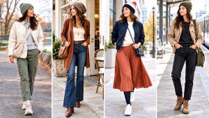 30 Tunisian Crochet Beanie Outfit Ideas for Cold Mornings