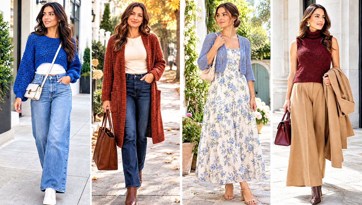 18 Tunisian Crochet Clothing and Outfit Ideas for Daily Wear
