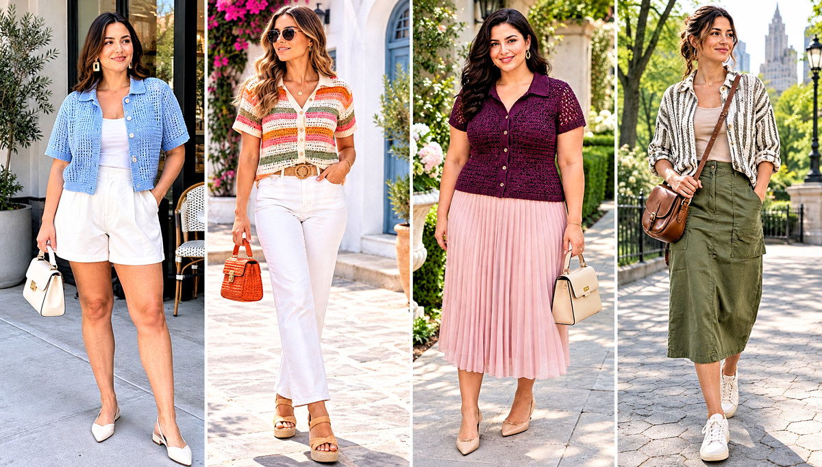 18 Tunisian Crochet Shirt Outfit Ideas for Relaxed Dressing