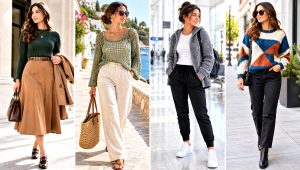 30 Tunisian Crochet Sweater Outfit Ideas for Everyday Wear