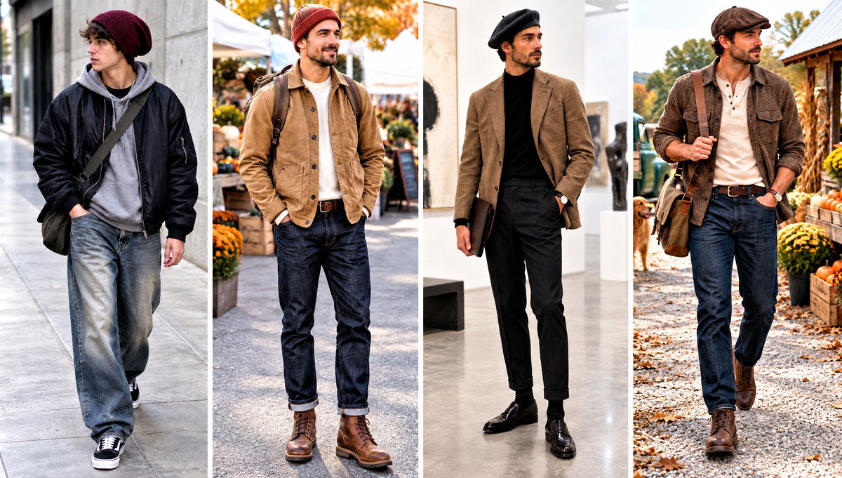 18 Unique Crochet Mens Hat Outfit Ideas for Street Style