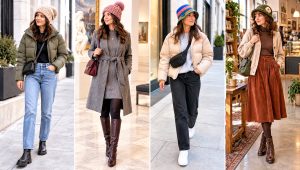24 Warm Crochet Hat Outfit Ideas for Cold-Weather Layers