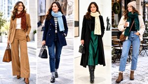 18 Winter Wishes Crochet Scarf Outfit Ideas for Snow Days