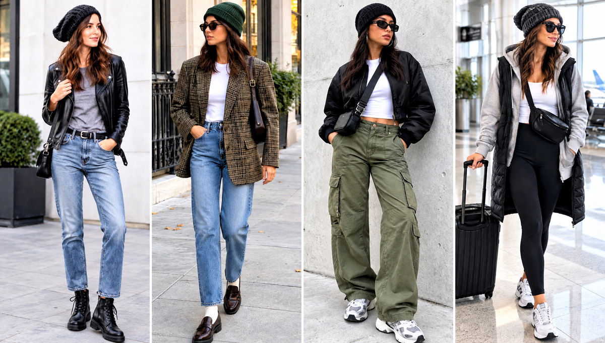 18 Womens Crochet Beanie Outfit Ideas for Cold Mornings