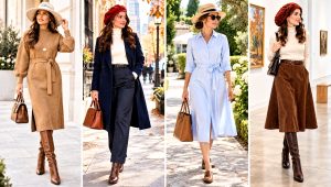 30 Women's Crochet Hats Outfit Ideas for Chilly Mornings