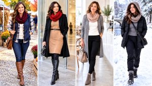 18 Wool Ease Thick and Quick Crochet Cowl Outfit Ideas